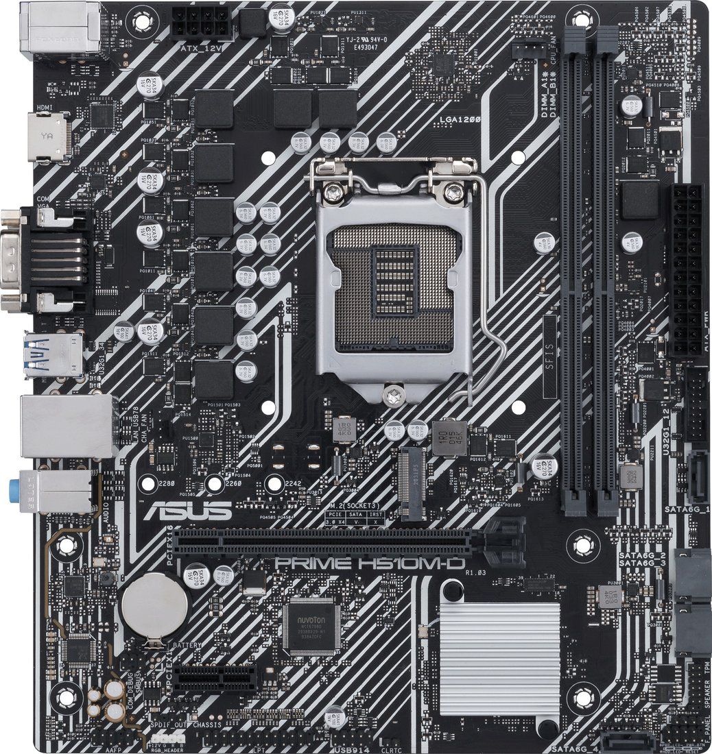 

Материнская плата ASUS Prime H510M-D