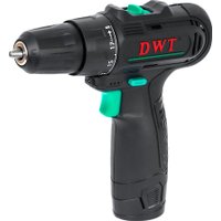 Дрель-шуруповерт DWT ABSP-12 NF-2 BMC (с 2-мя АКБ, кейс)