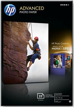 

Фотобумага HP Advanced Glossy Photo Paper 10x15 25 листов (Q8691A)