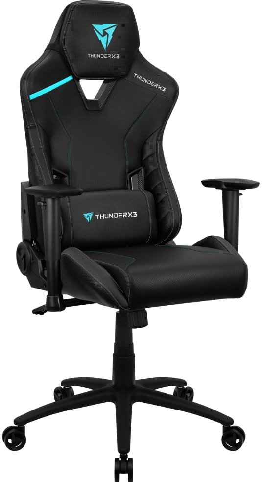 

Игровое (геймерское) кресло ThunderX3 TC3 Jet Black (черный)