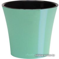 Кашпо Santino Arte 2 л (мятный/черный)