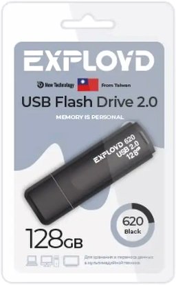 

USB Flash Exployd 620 128GB (черный)