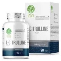 Цитруллин Nature Foods Citrulline Malate (90 капсул) в Солигорске
