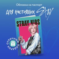 Обложка для паспорта Эксмо. Stray Kids. Хенджин 9785042037924