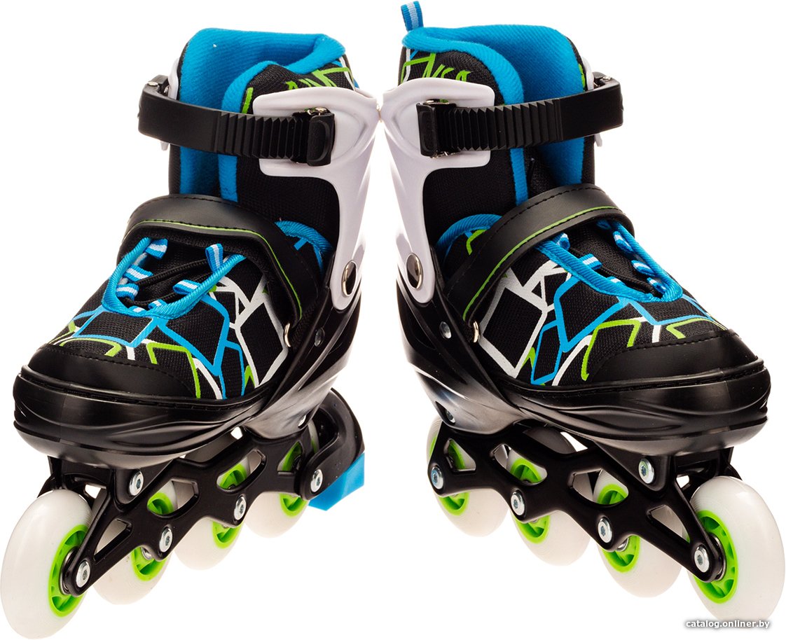 Роликовые коньки Favorit 8802-M-BL (р. 34-37)