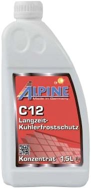 

Антифриз Alpine C12 rot 1.5л