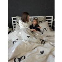 1.5-спальный комплект постельного белья Samsara Love Is 200-8/5070