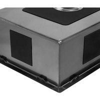 Кухонная мойка ZorG ZRN 4545 Premium PVD Gunblack