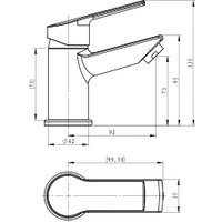 Смеситель Voda Rock RK26S