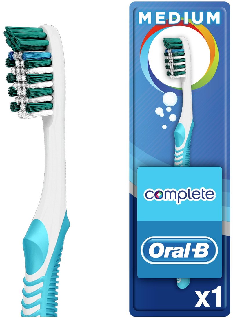 

Зубная щетка Oral-B Complex Глубокая Чистка средней жесткости (1 шт)