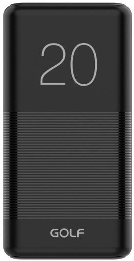 

Внешний аккумулятор GOLF G81 20000 mAh (черный)