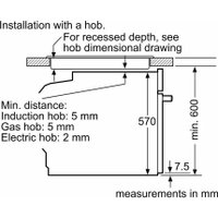Электрический духовой шкаф Bosch Serie 4 HUA736EV0T