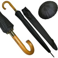 Зонт-трость Ame Yoke L65-24CH-2 (черный)