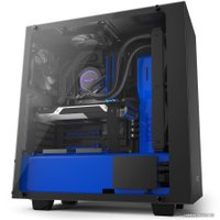 Корпус NZXT S340 Elite (черный/синий) [CA-S340W-B5]