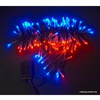 Светодиодная гирлянда IQLED С контроллером 240В 5 м светодиод красный/синий