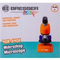 Детский микроскоп Bresser Junior 40x-640x 74327 (оранжевый)