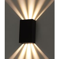 Уличный настенный светильник Arte Lamp Algol A5640AL-2BK