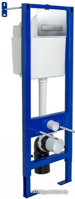 Инсталляция для унитаза Berges Wasserhaus Atom Line 410 040338 (с кнопкой)