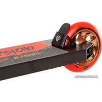 Трюковый самокат Novatrack Psycho 50/100 100A.PSYCHOP2.BZ22 (черный/бронзовый)