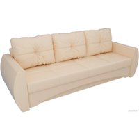 Диван Лига диванов Сатурн 27878 (экокожа, бежевый)