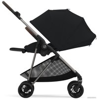 Коляска прогулочная «книга» Cybex New Melio (magic black)