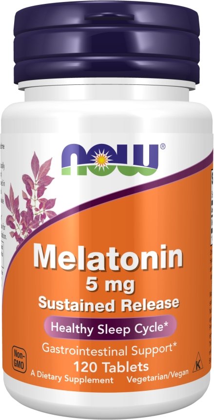 

БАД Now Foods Melatonin 5 мг (120 таблеток)