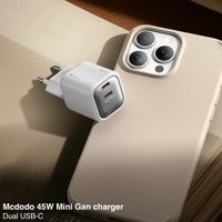 Сетевое зарядное McDodo CH-1001 Mini GAN 45W (белый)