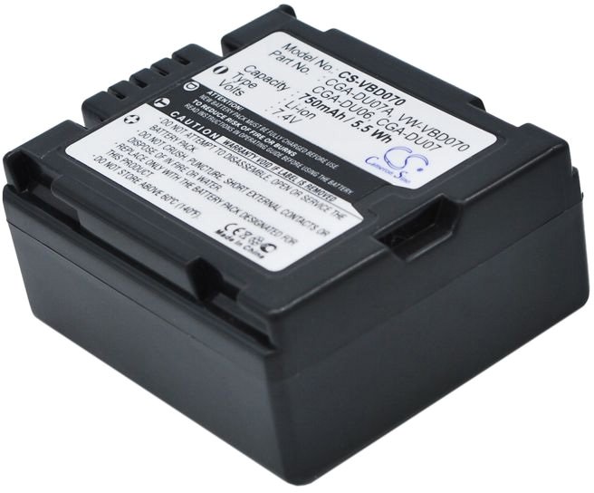 

Аккумулятор Panasonic CGA-DU06