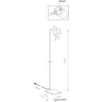 Торшер Nowodvorski Mono N7717