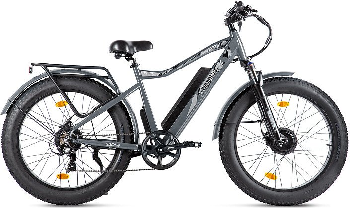 

Электровелосипед Volteco BigCat Dual Next (серый)