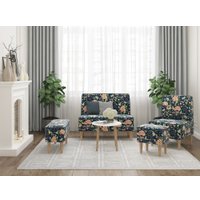 Диван Mio Tesoro Одос Принт (цветы/ткань микровелюр)