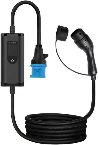 Зарядная станция AQT Type 2 220В 32A Wi-fi 7м