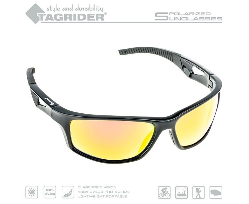 

Солнцезащитные очки Tagrider N18-45 Gold Red Mirror