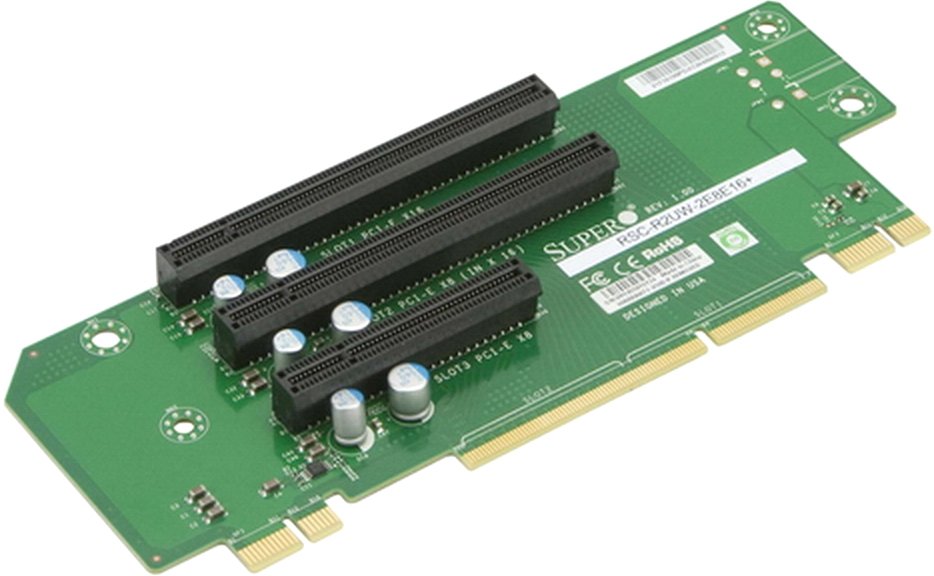 

Райзер Supermicro RSC-R2UW-2E8E16+