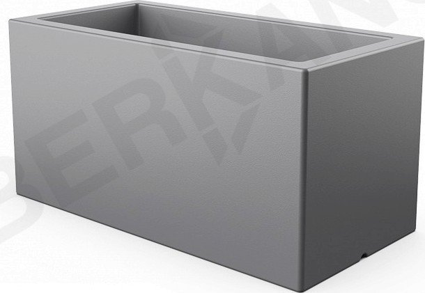 

Кашпо Berkano Cubric 40*100 DB (графит)