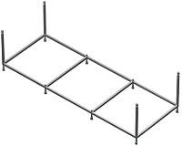 

Каркас Roca BeCool 170x80 / ZRU9302853
