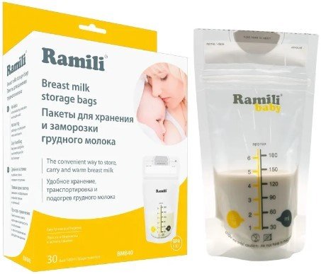 

Пакеты для грудного молока Ramili Baby BMB40
