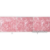 Фронтальный экран под ванну Alavann Оптима 170 (темно-коричневый мрамор)