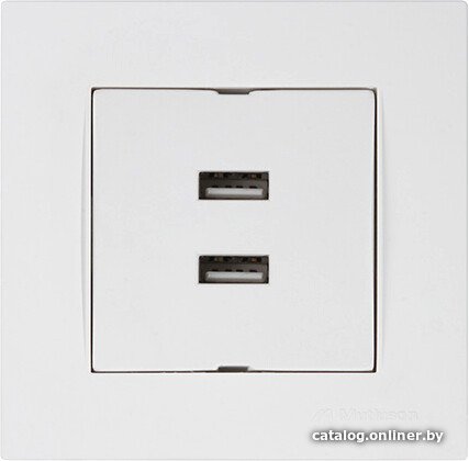 Розетка USB Mutlusan Rita 2220 449 0101 (белый)