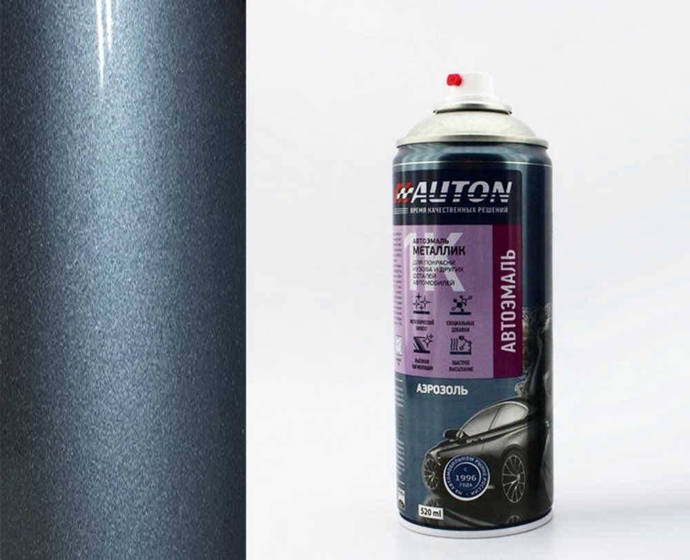 

Автомобильная краска Auton металлик - 628 Нептун - аэр. 520 мл