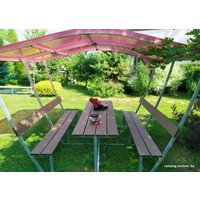 Беседка Велес Тюльпан (2м, гранатовый)