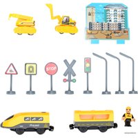 Набор железной дороги Givito Строительная площадка G201-006