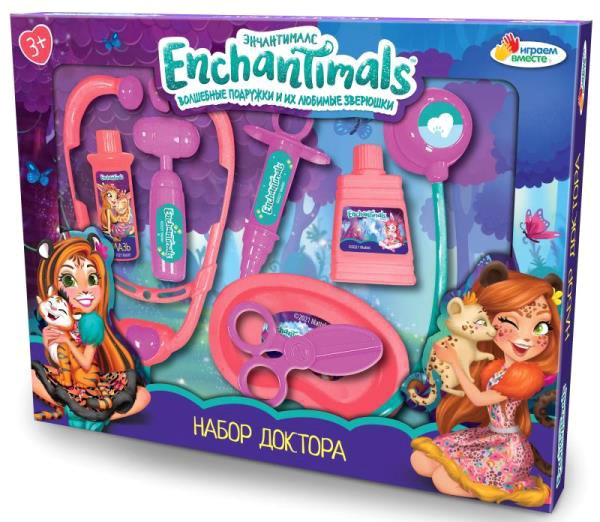 

Игровой набор доктора терапевта Играем вместе Энчантималс B1532735-R4-2
