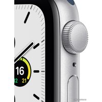 Умные часы Apple Watch SE 40 мм (алюминий серебристый/синий омут спортивный)