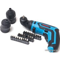 Электроотвертка WMC Tools 1036 (с 1-им АКБ, кейс, набор оснастки)