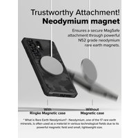 Чехол для телефона Ringke Rugged Gear Magnetic для Galaxy S25 Ultra Camo Black