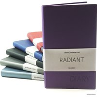 Ежедневник Канц-Эксмо Radiant. Черный ЕКР52215203 (176 л)