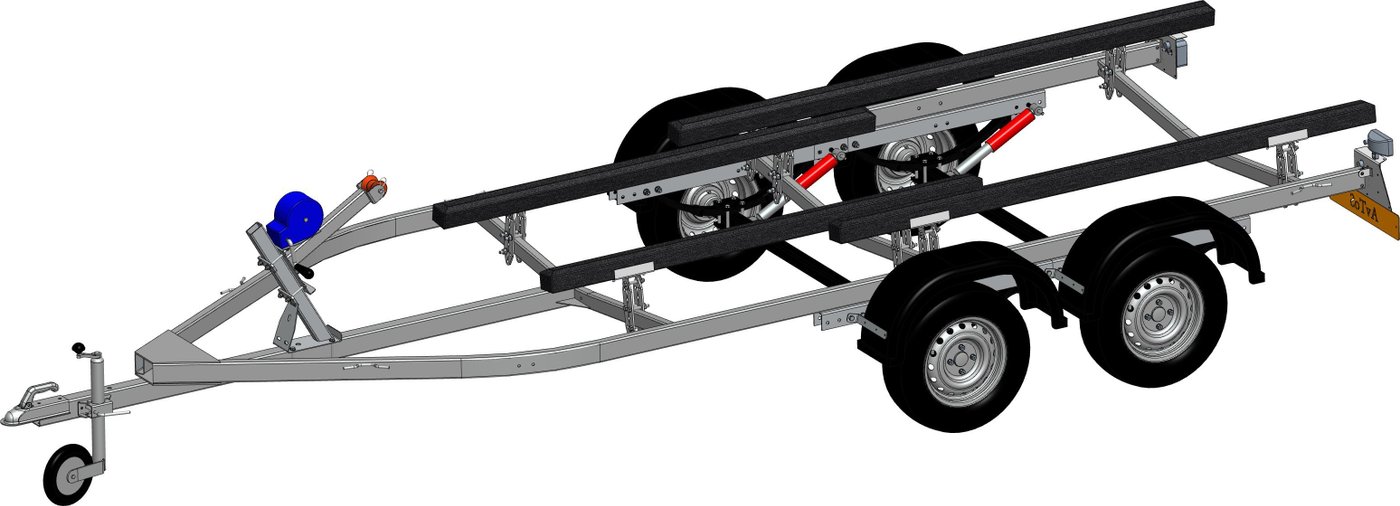 

Лодочный прицеп AvtoS B55P2B