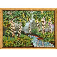 Набор для вышивания Радуга бисера Березовая роща В-237