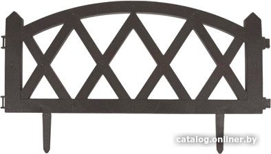 Изгородь декоративная GardenPlast Modern (графит)